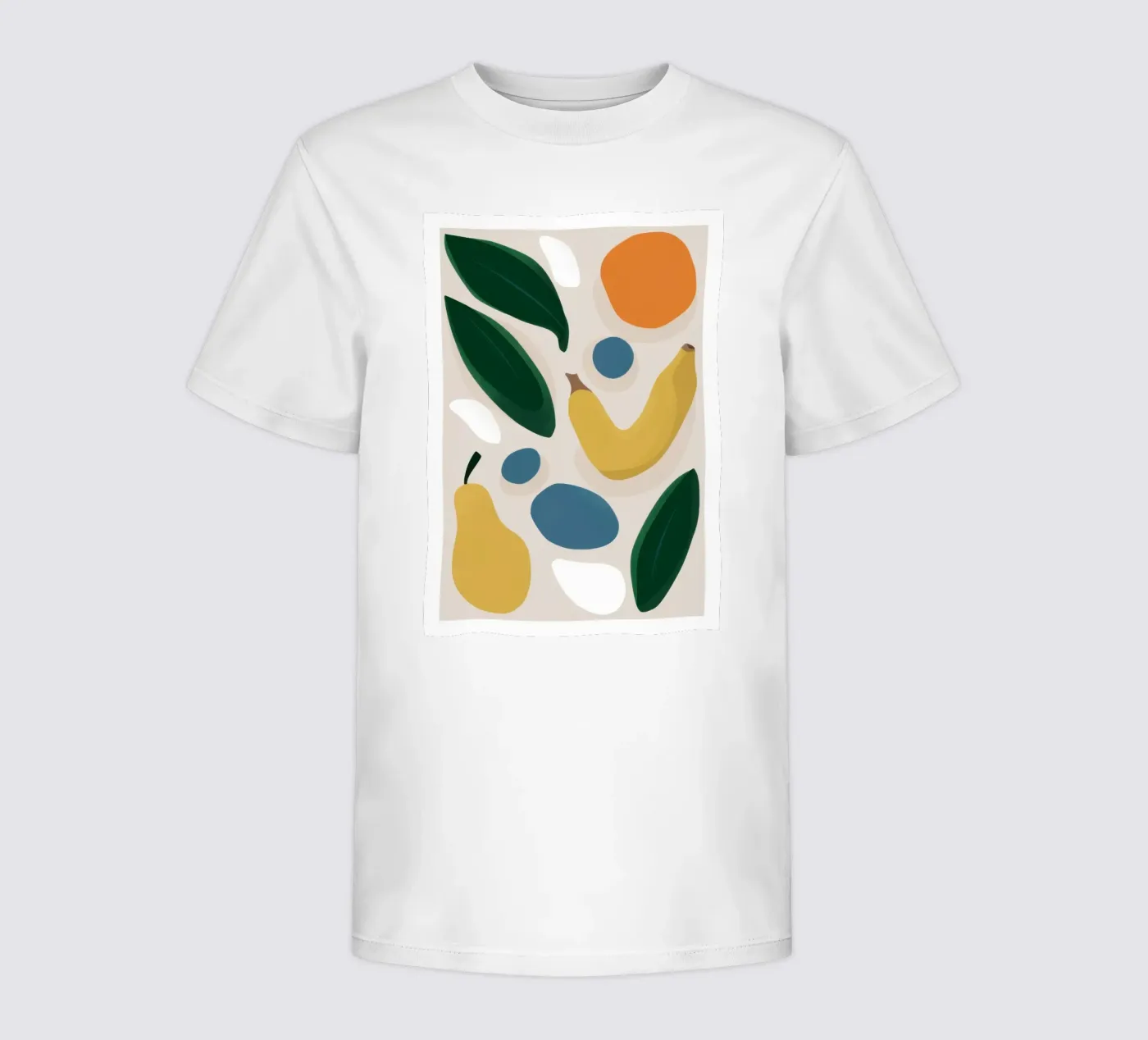 Forme di frutta destrutturate t-shirt bambini da Trace Brush