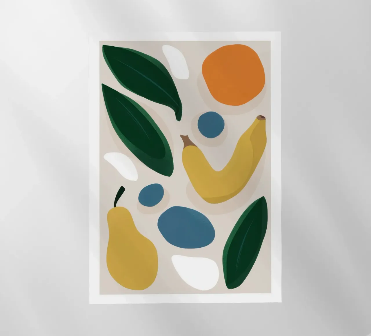 Forme di frutta destrutturate pellicola backlit da Trace Brush