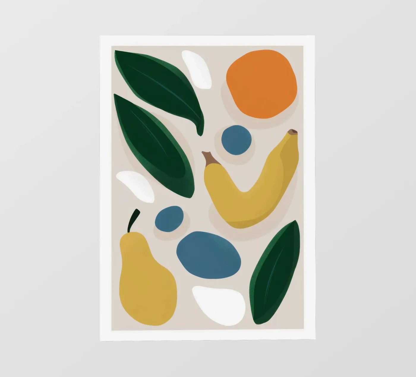 Deconstructed Fruit Forms fotobehang van Trace Brush