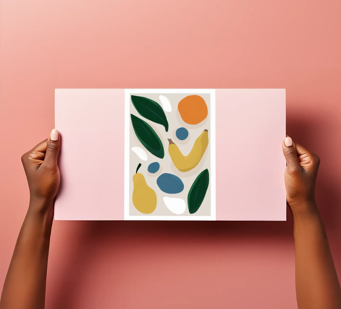 Deconstructed Fruit Forms stickervel van Trace Brush