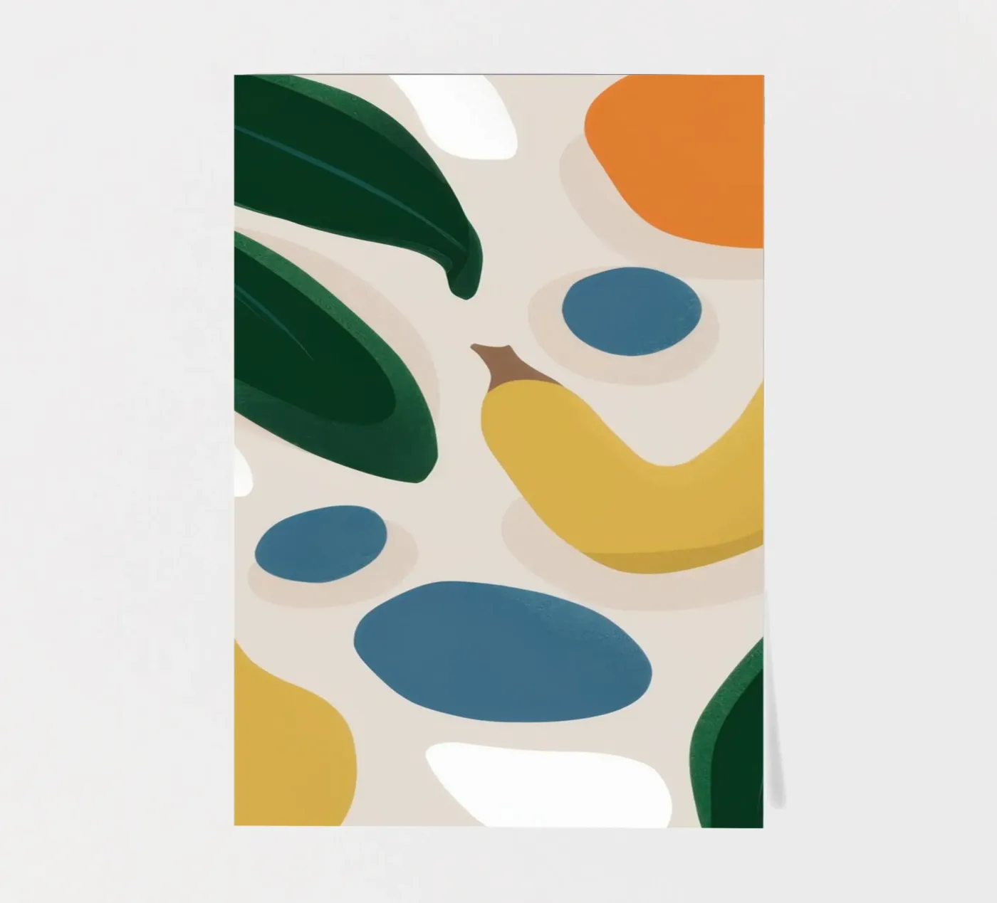 Deconstructed Fruit Forms stickervel van Trace Brush