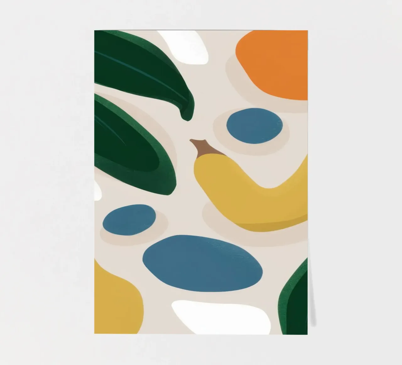 Deconstructed Fruit Forms sticker sheet by Trace Brush