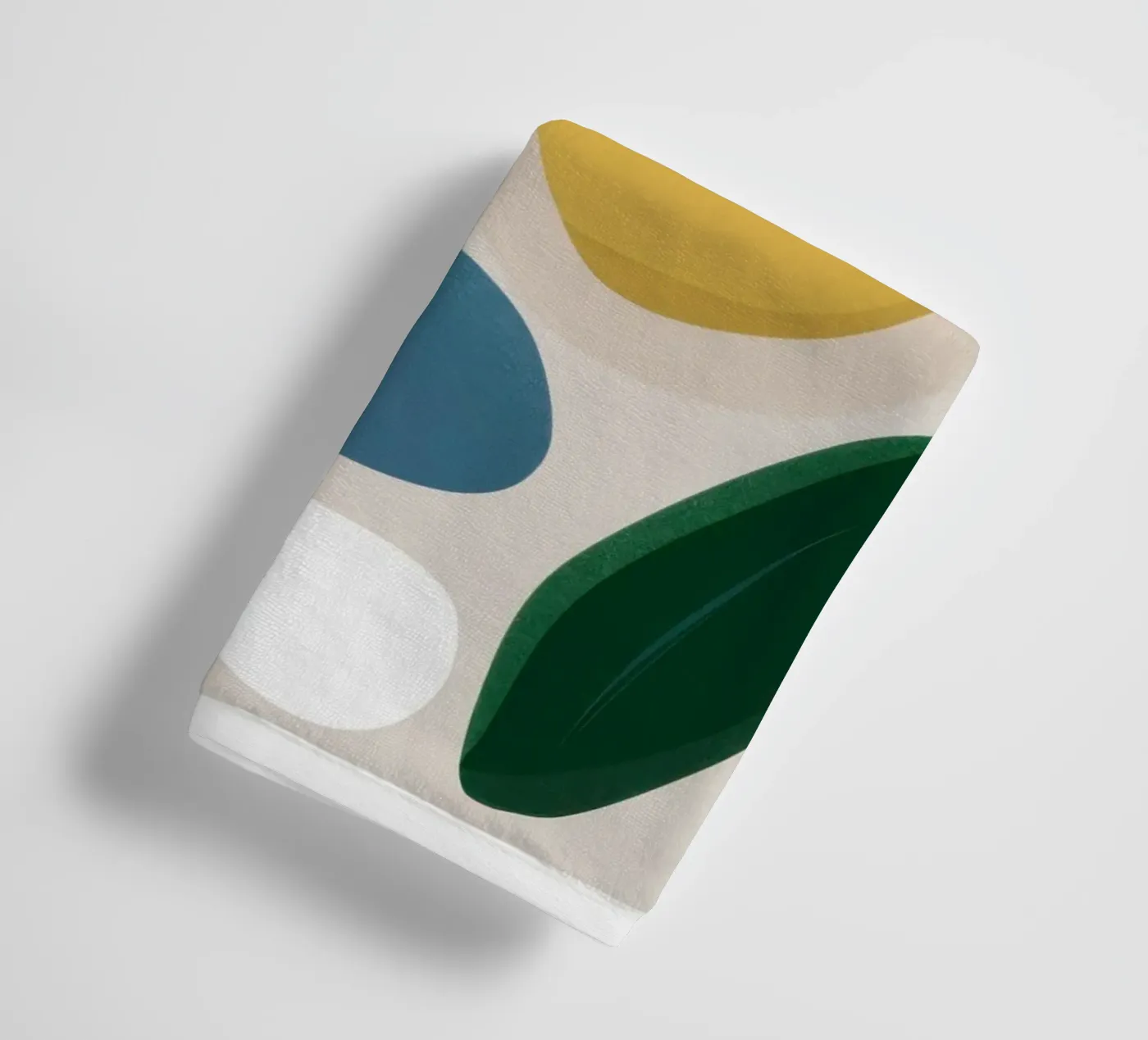 Deconstructed Fruit Forms towel by Trace Brush