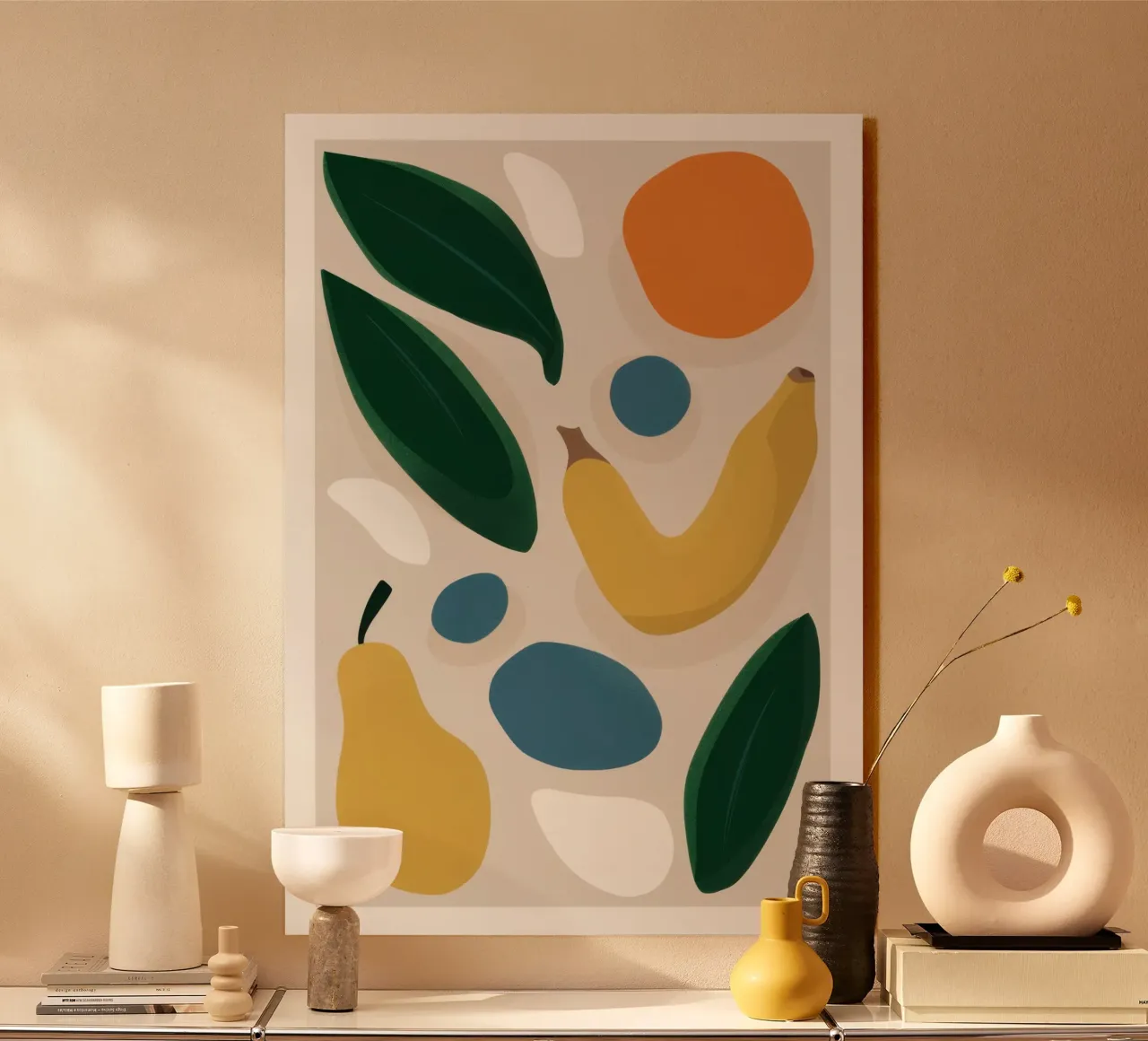 Deconstructed Fruit Forms forex plate by Trace Brush