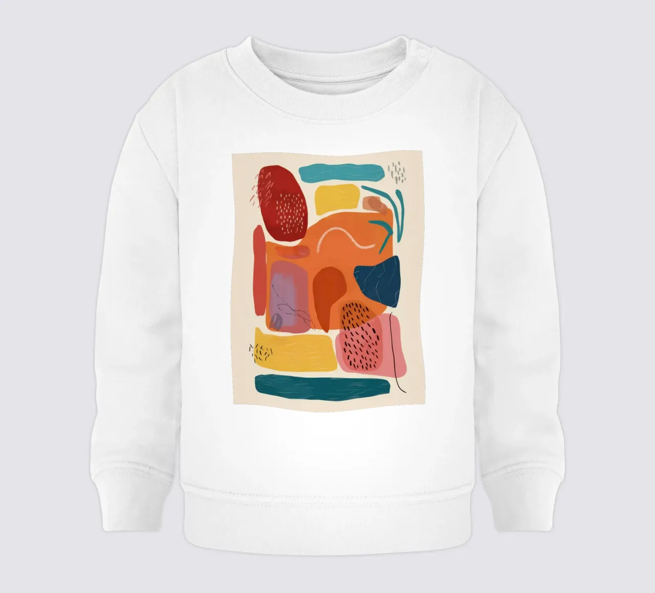 Mosaico a forma di terra felpa neonato da Selene Shade