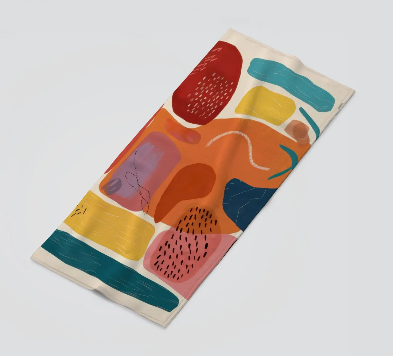 Mosaico a forma di terra telo mare da Selene Shade