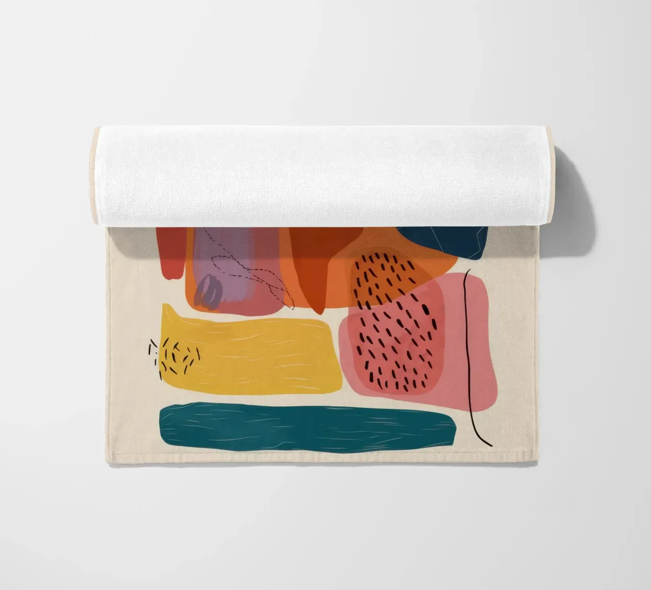 Mosaico a forma di terra telo mare da Selene Shade