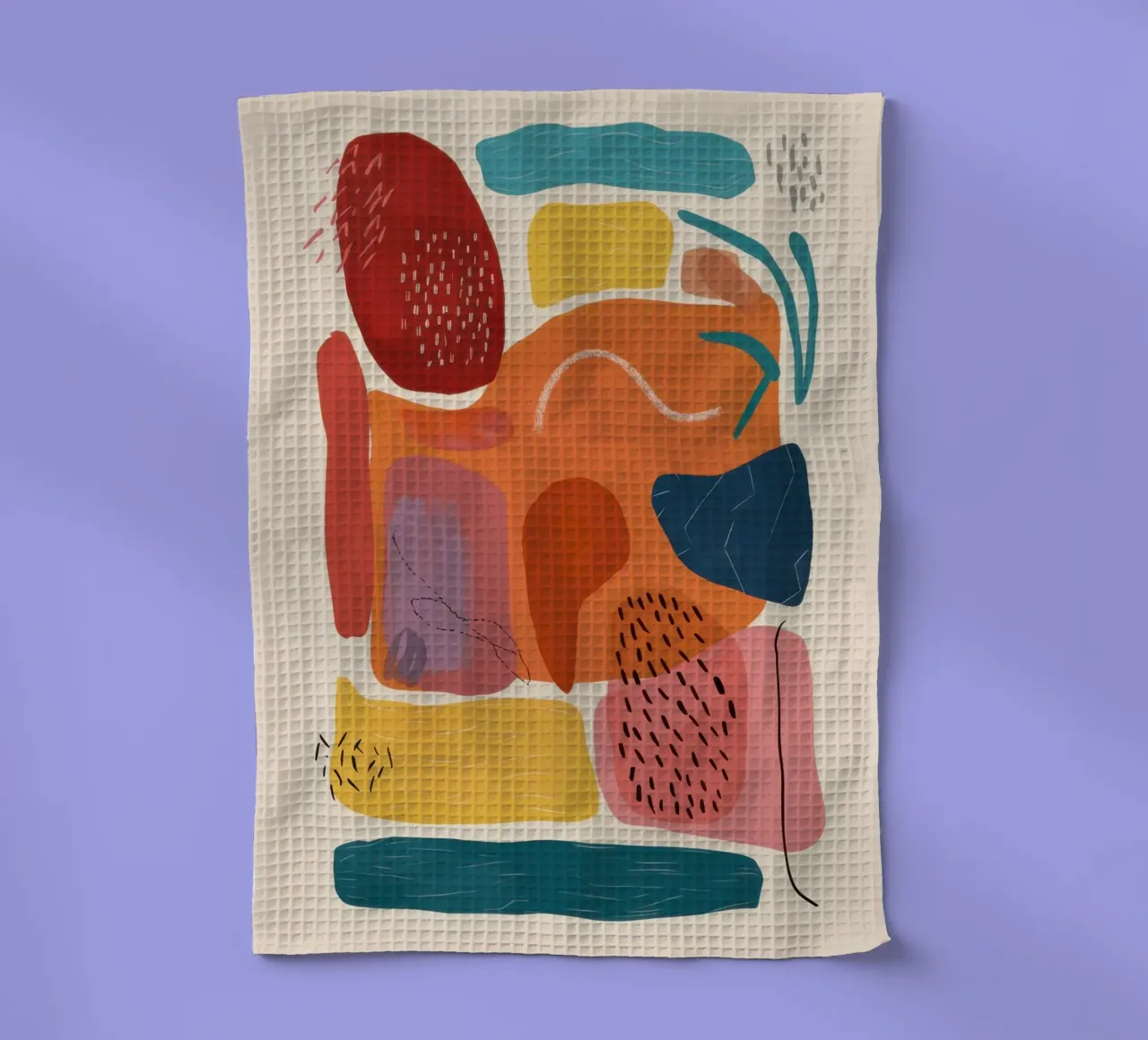 Mosaico a forma di terra canovaccio da cucina da Selene Shade