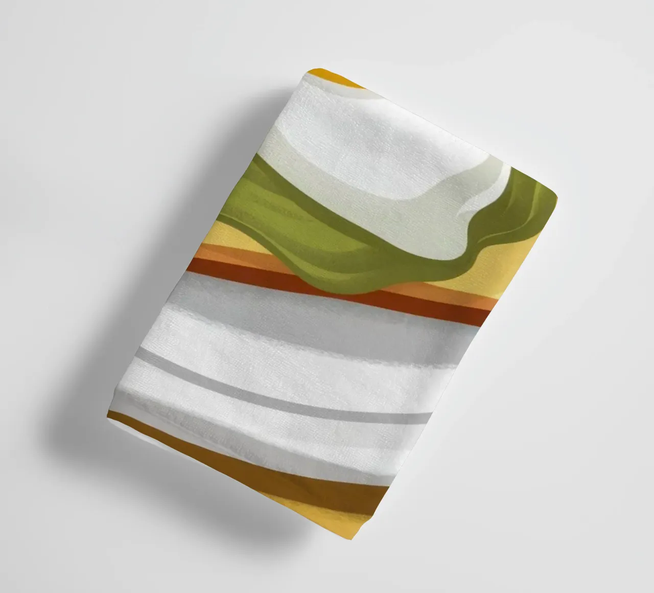 Toast all'uovo con avocado asciugamano da bagno da Mark Solaria
