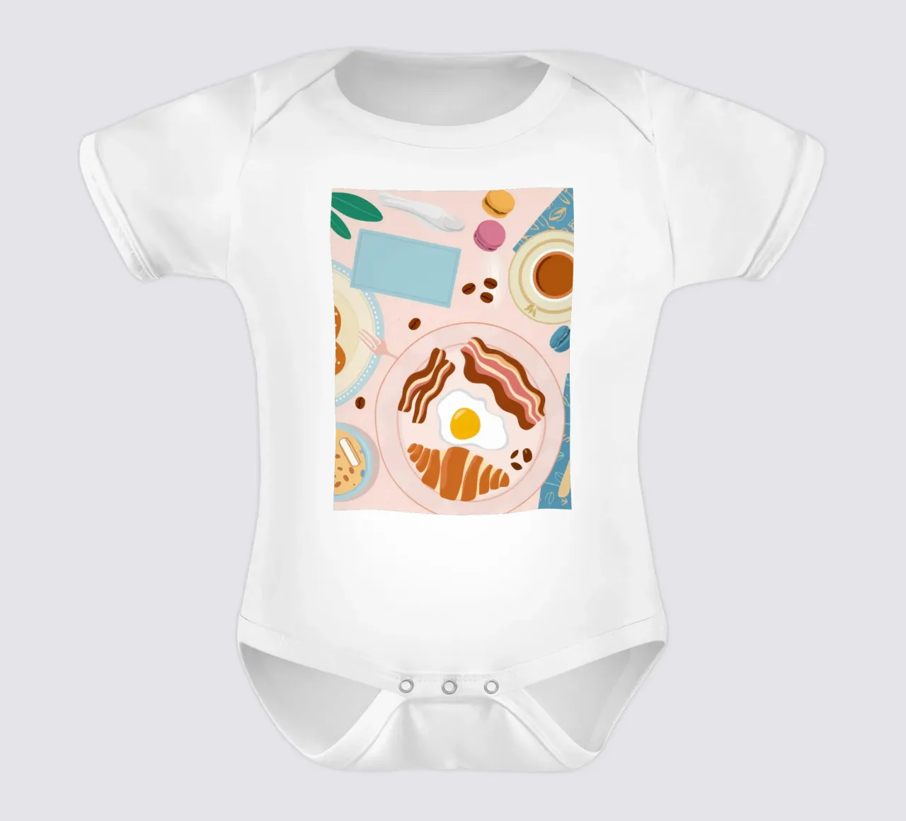 Table de petit-déjeuner en aplat product.type.romper-short-sleeve-baby common.byCreator Gaia Viesta