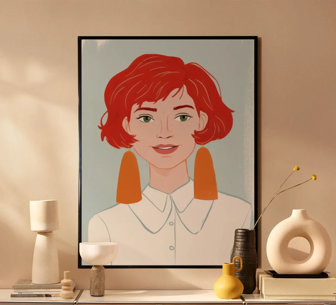 Ginger Haired Grace poster da Selene Shade