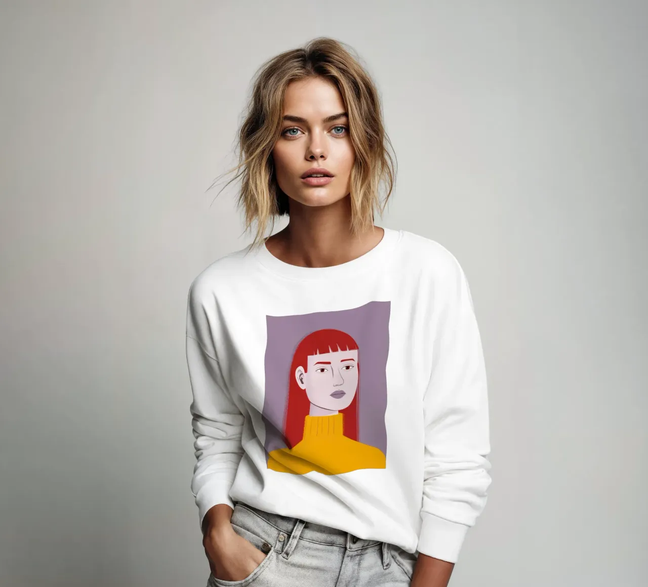 Maglione Zafferano Sguardo felpa da Selene Shade