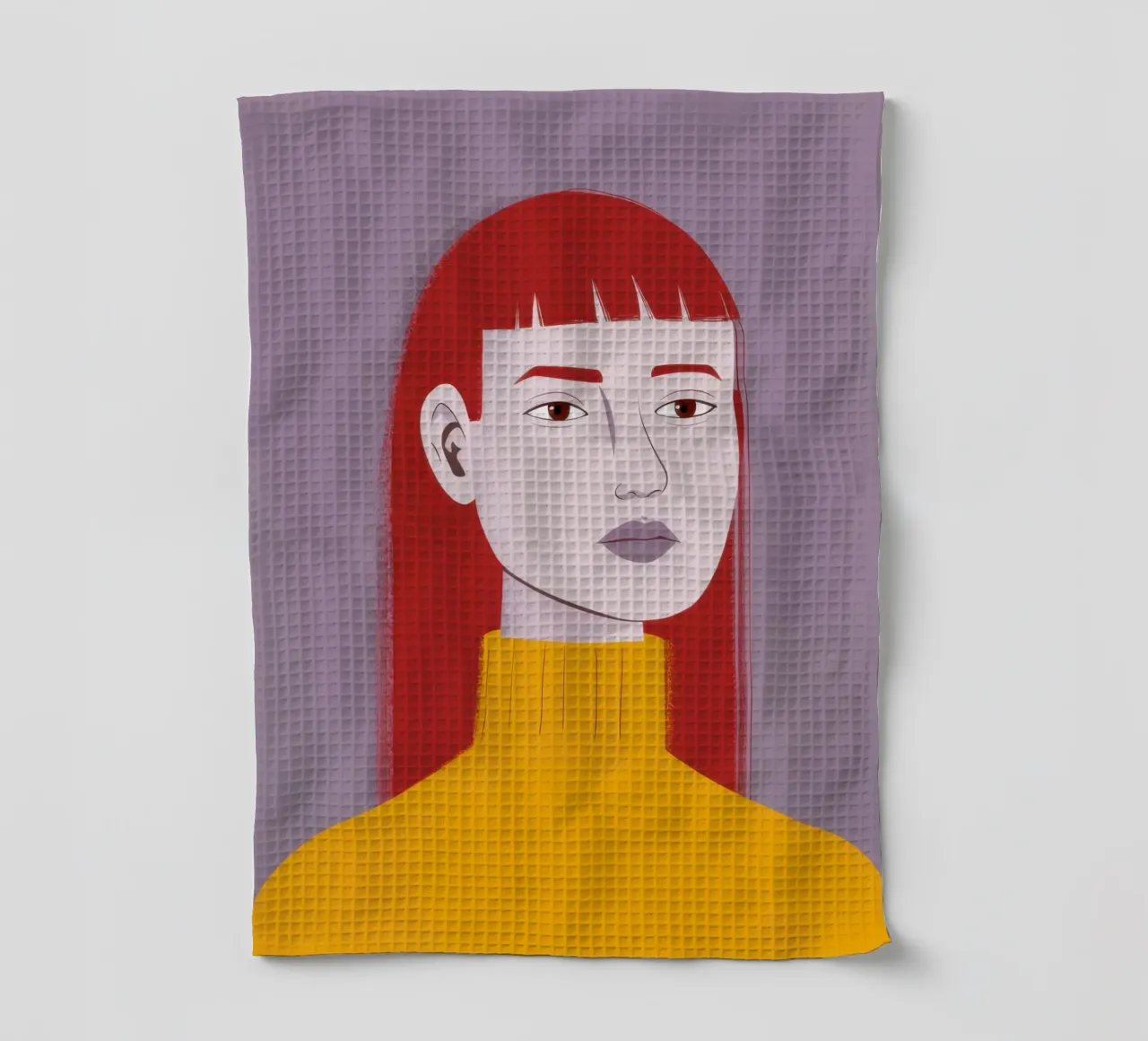 Pull-over safran Gaze torchon de Selene Shade