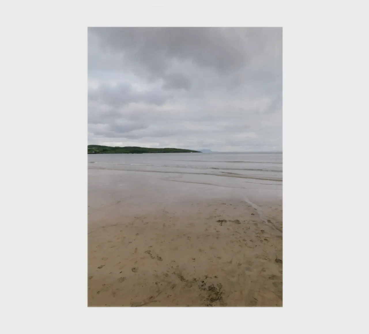 Silence on the tidal beach notebook by The Wild Creative Studio