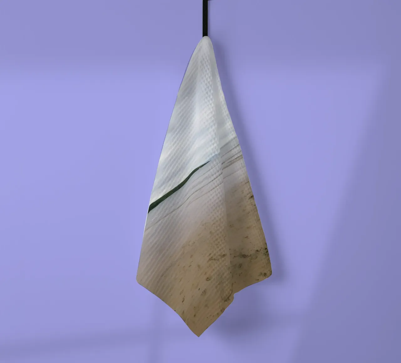 Tranquillità sulla spiaggia di marea - tranquillo paesaggio costiero canovaccio da cucina da Wild Horizon Studio