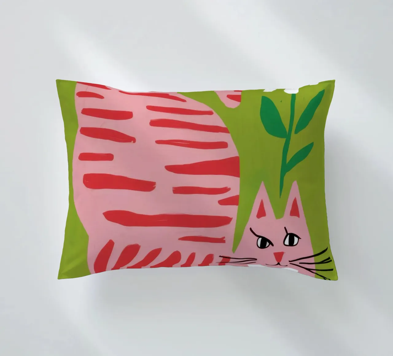 Gatto a righe Daisy cuscino da Gaia Viesta