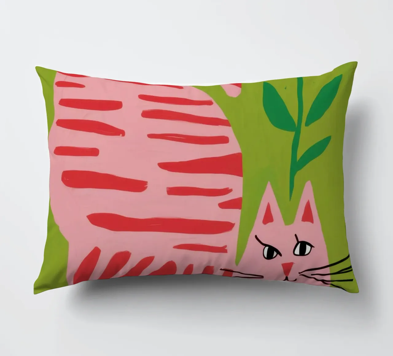 Gatto a righe Daisy cuscino da Gaia Viesta