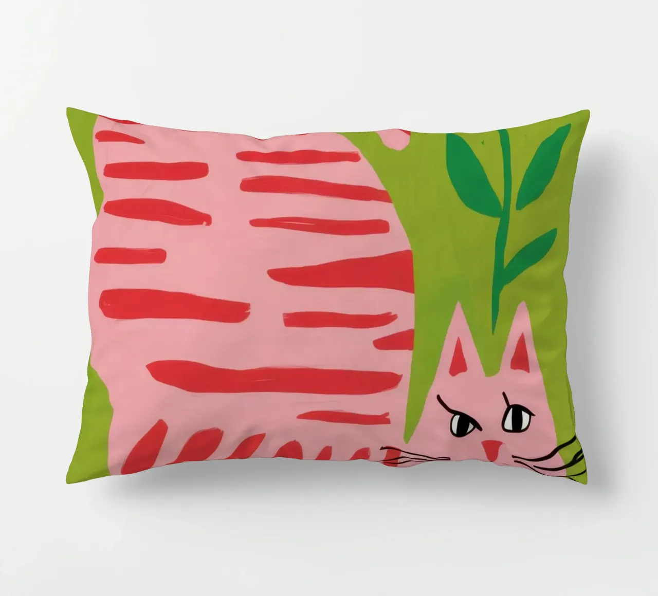 Gatto a righe Daisy cuscino da Gaia Viesta