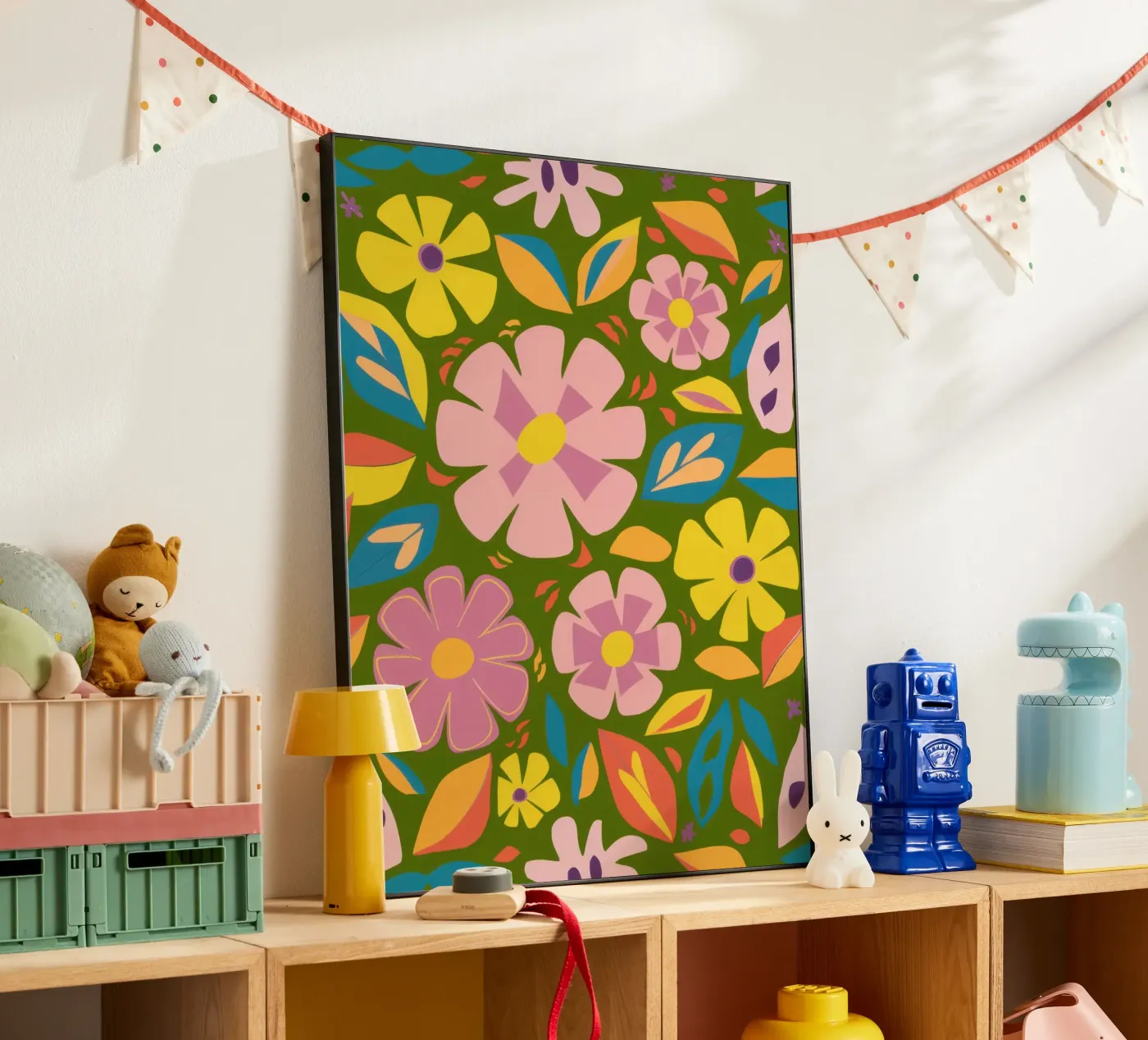 Soft Blooms Pattern forex plate by Trace Brush