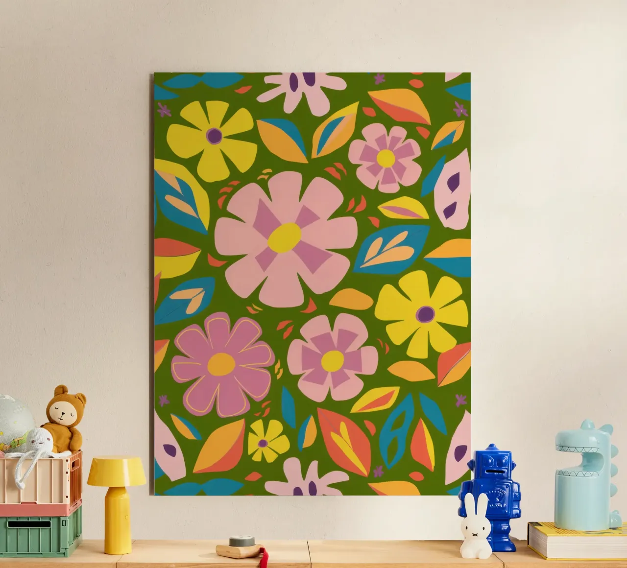 Modello Soft Blooms pannello forex da Trace Brush