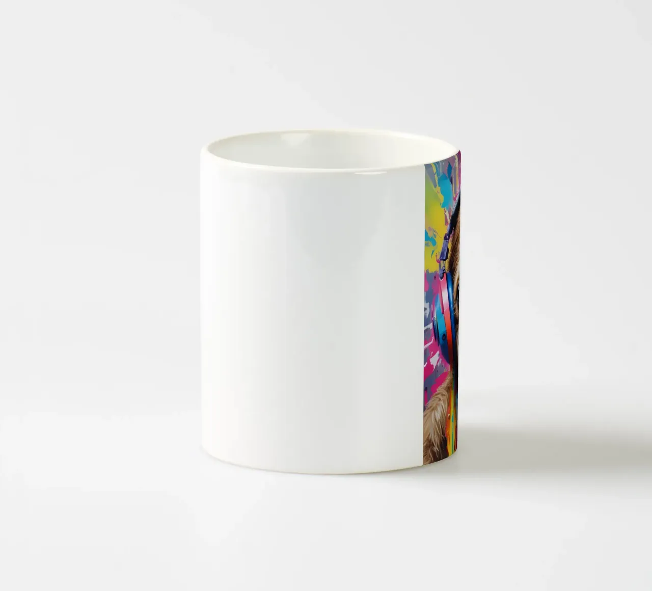 Bradipo in cuffia tazza in ceramica da MakArena