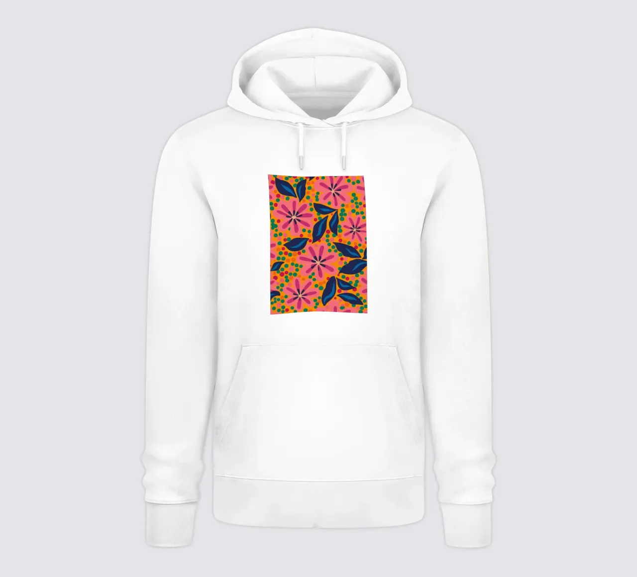 Rosa e blu felpa con cappuccio da Gaia Viesta
