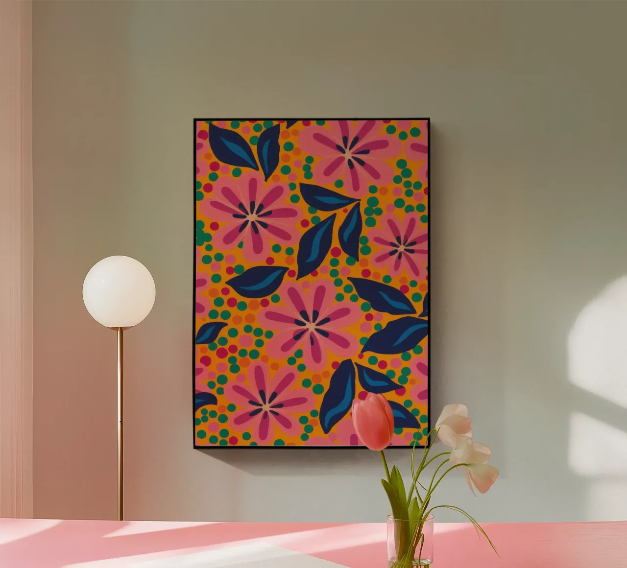 Rosa e blu plexiglass da Gaia Viesta