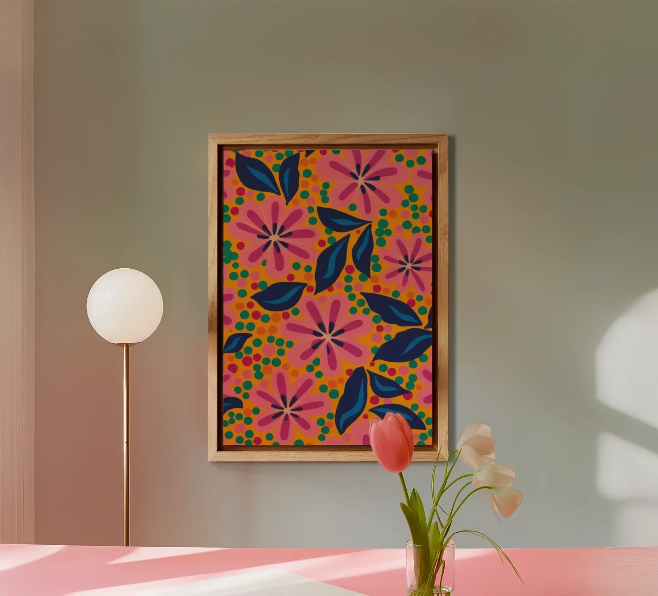 Rosa e blu alluminio dibond da Gaia Viesta