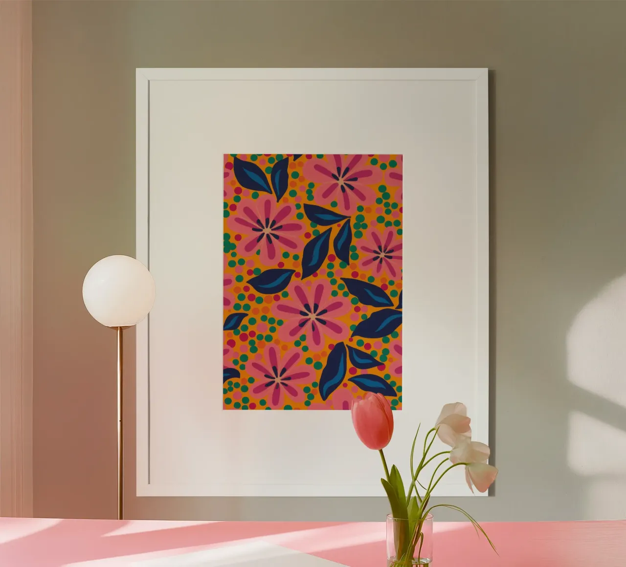 Rosa e blu poster da Gaia Viesta