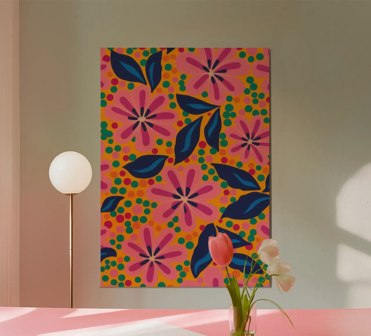 Rosa e blu poster da Gaia Viesta