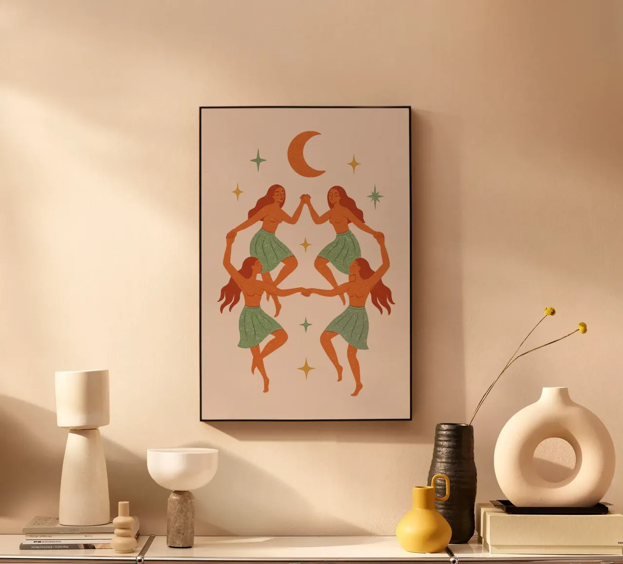 The Moon Sisters No 02 plexiglass da treechild