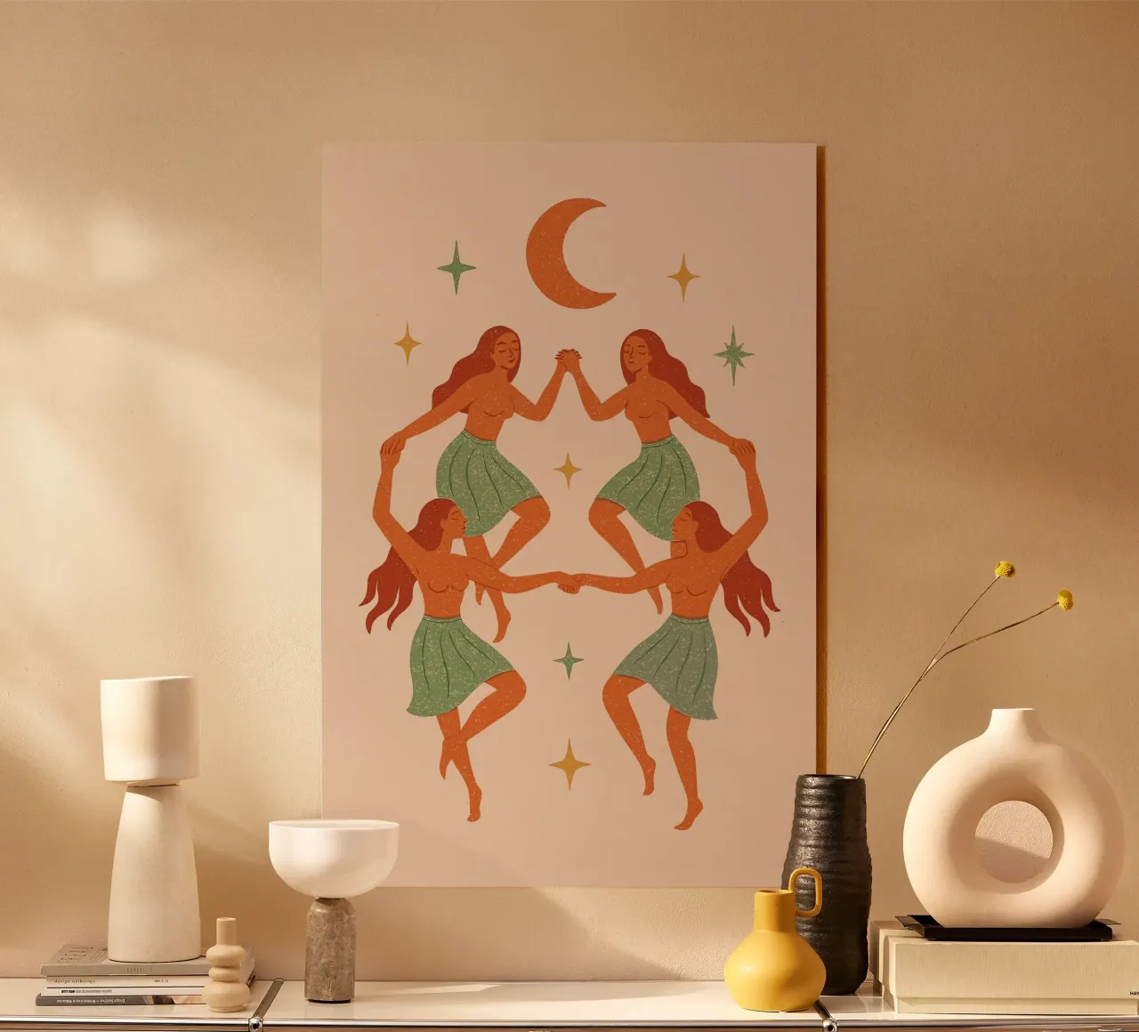 The Moon Sisters No 02 plexiglass da treechild