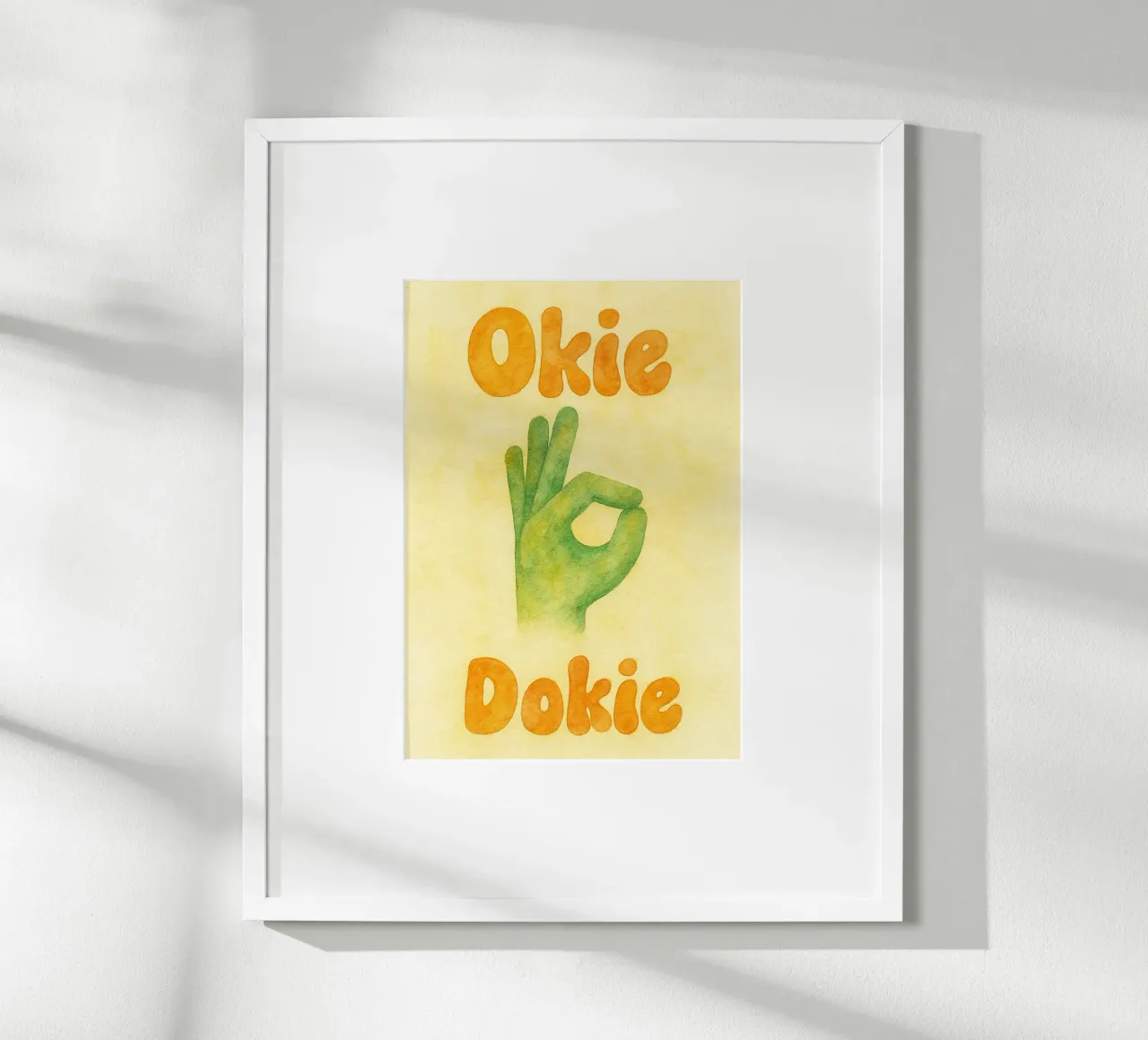 disegno okie dokie illustrazione poster da citralake