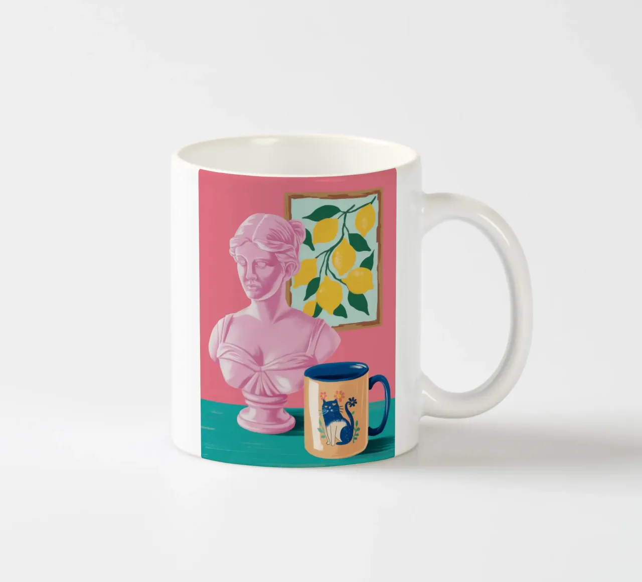 Pop Art Antichità tazza in ceramica da Selene Shade