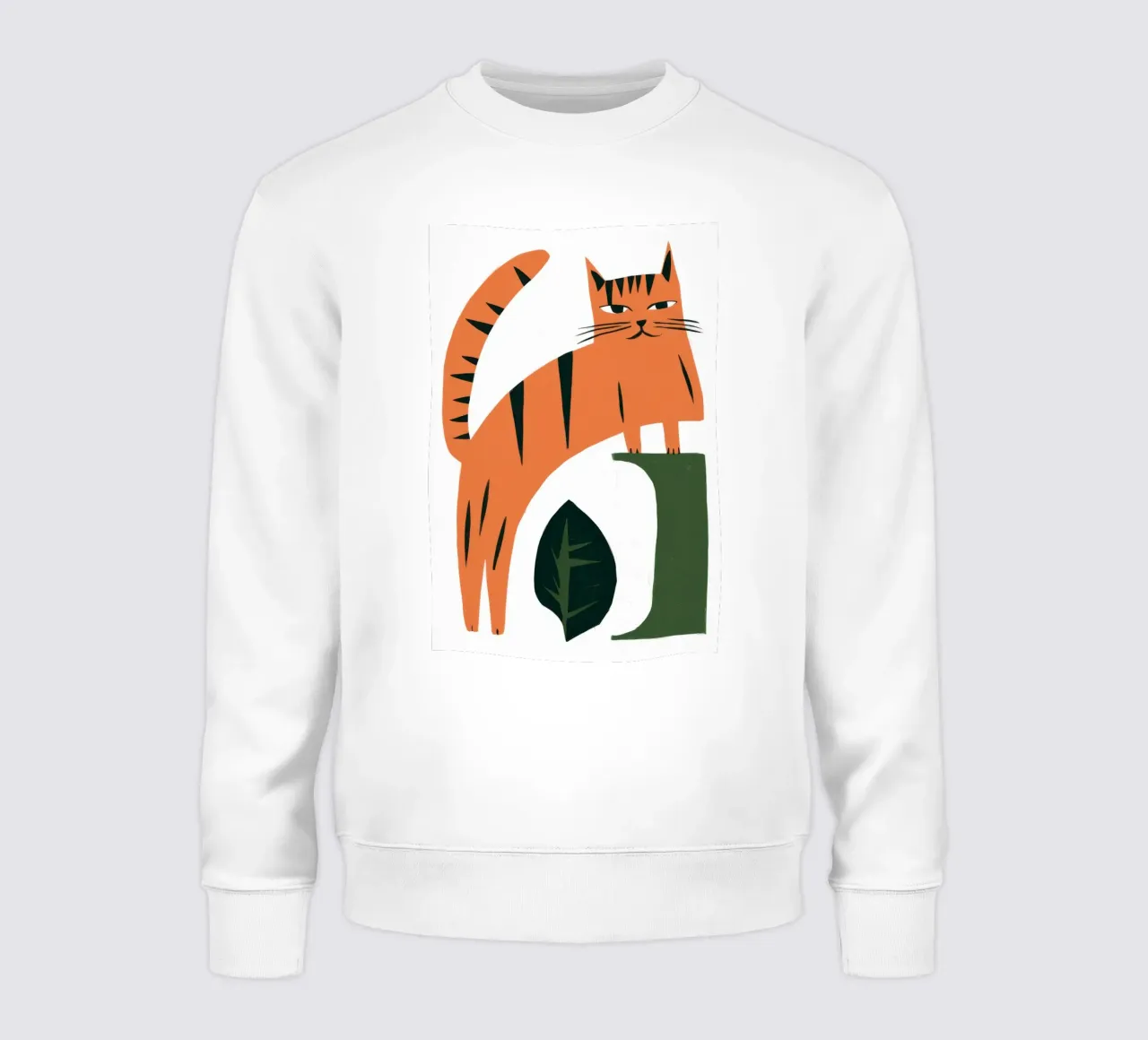 Sguardo grafico della tigre felpa da Selene Shade