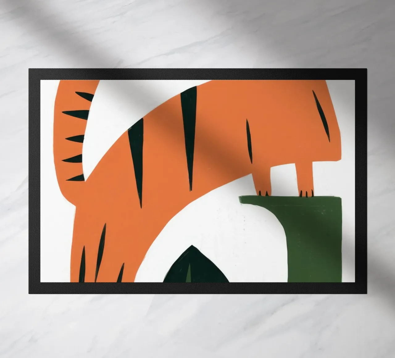 Sguardo grafico della tigre zerbino da Selene Shade