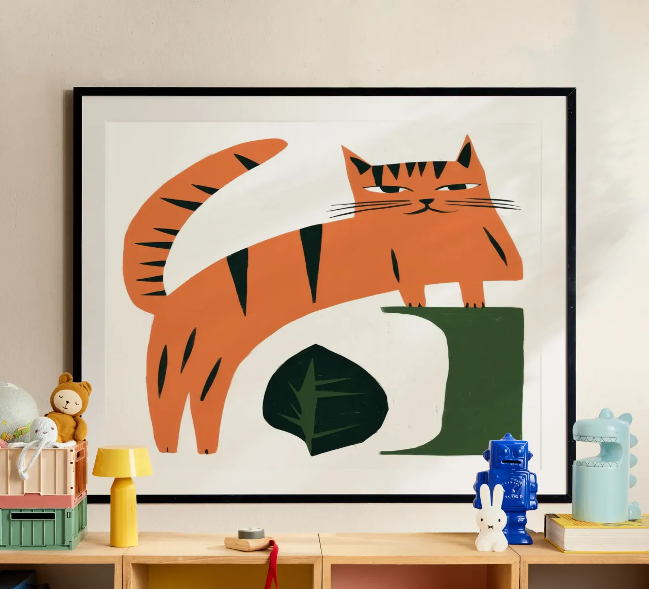 Sguardo grafico della tigre poster da Selene Shade