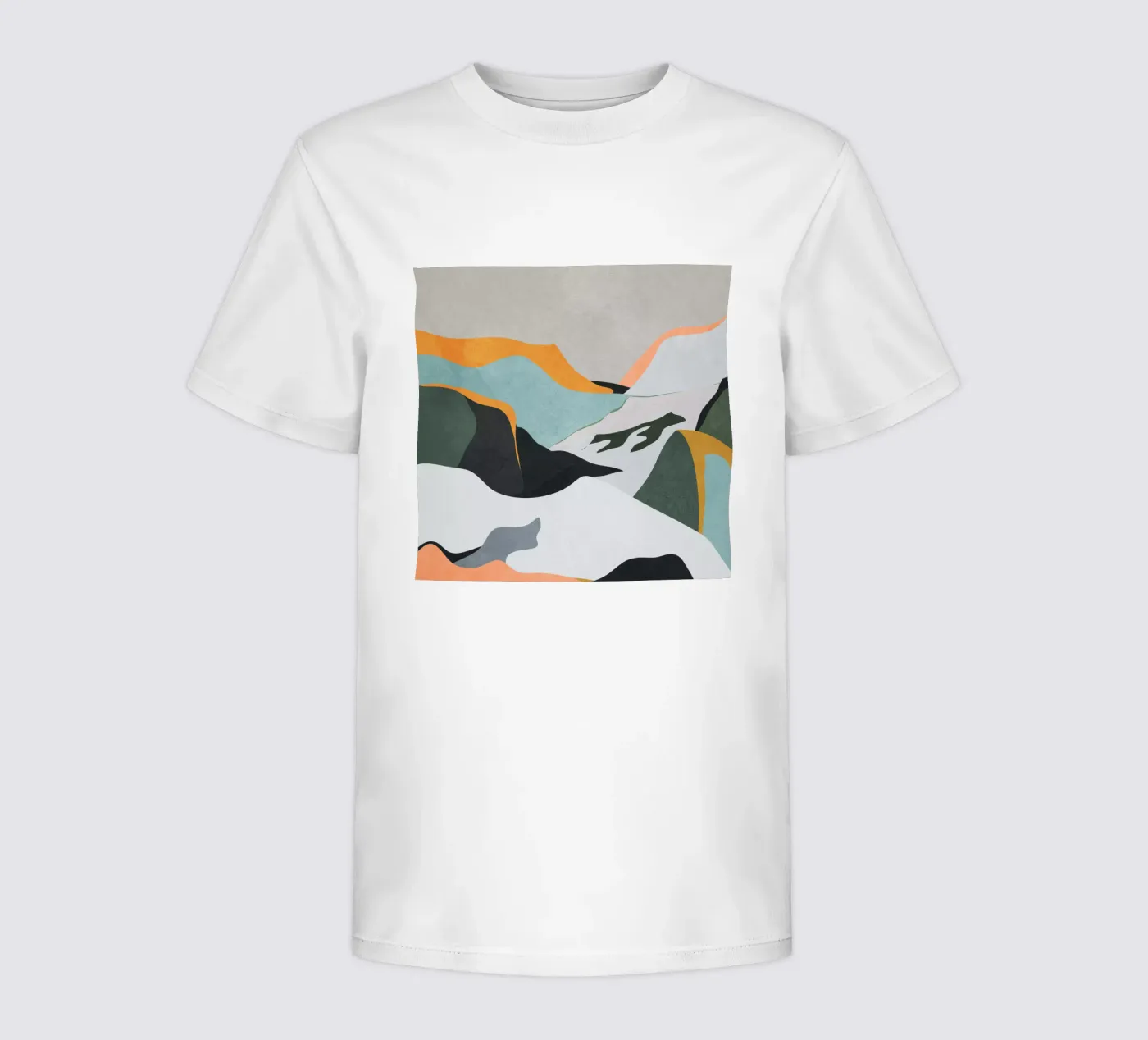 montagne t-shirt bambini da ThingDesign