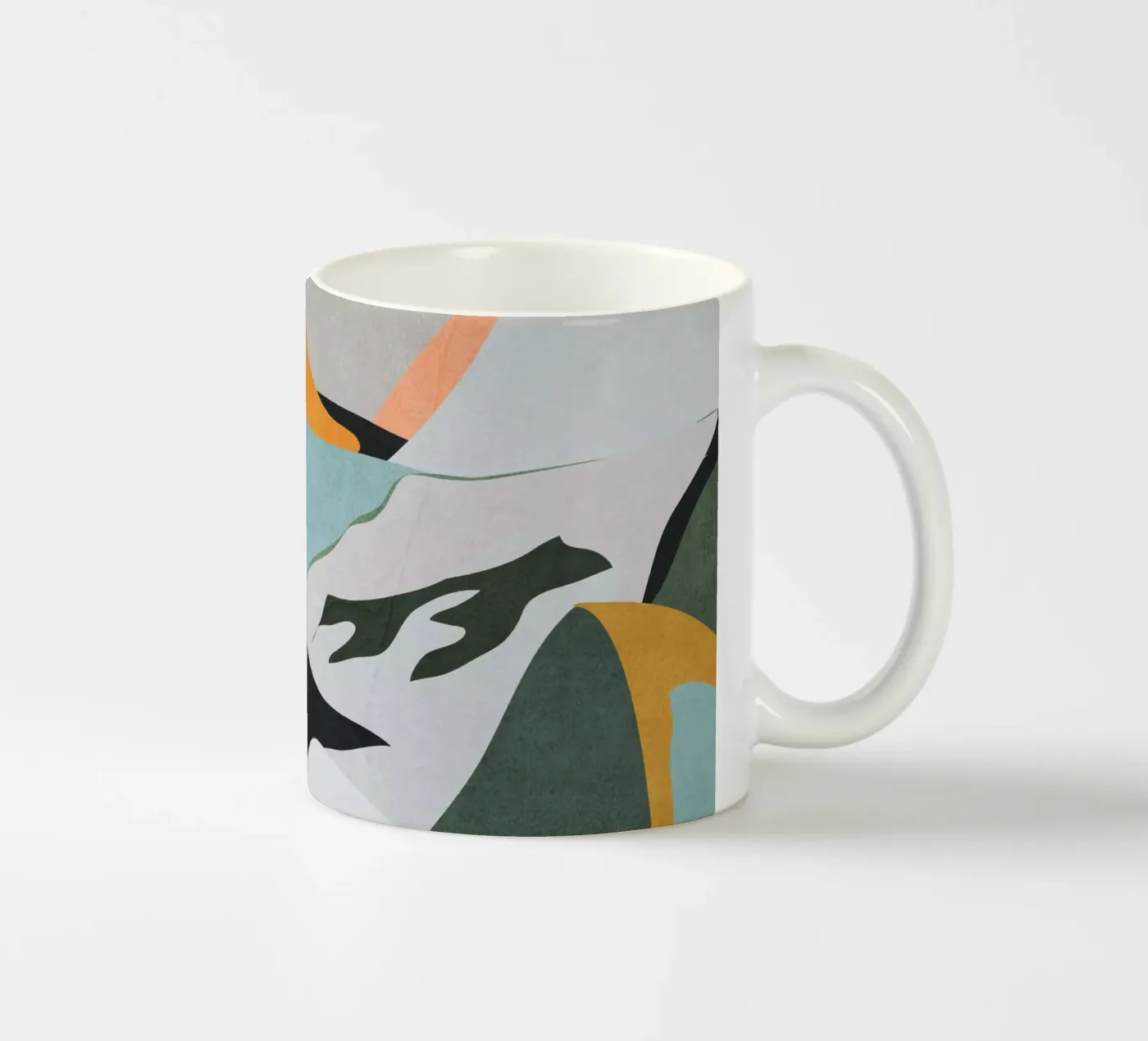 mountains ceramic mug by ThingDesign