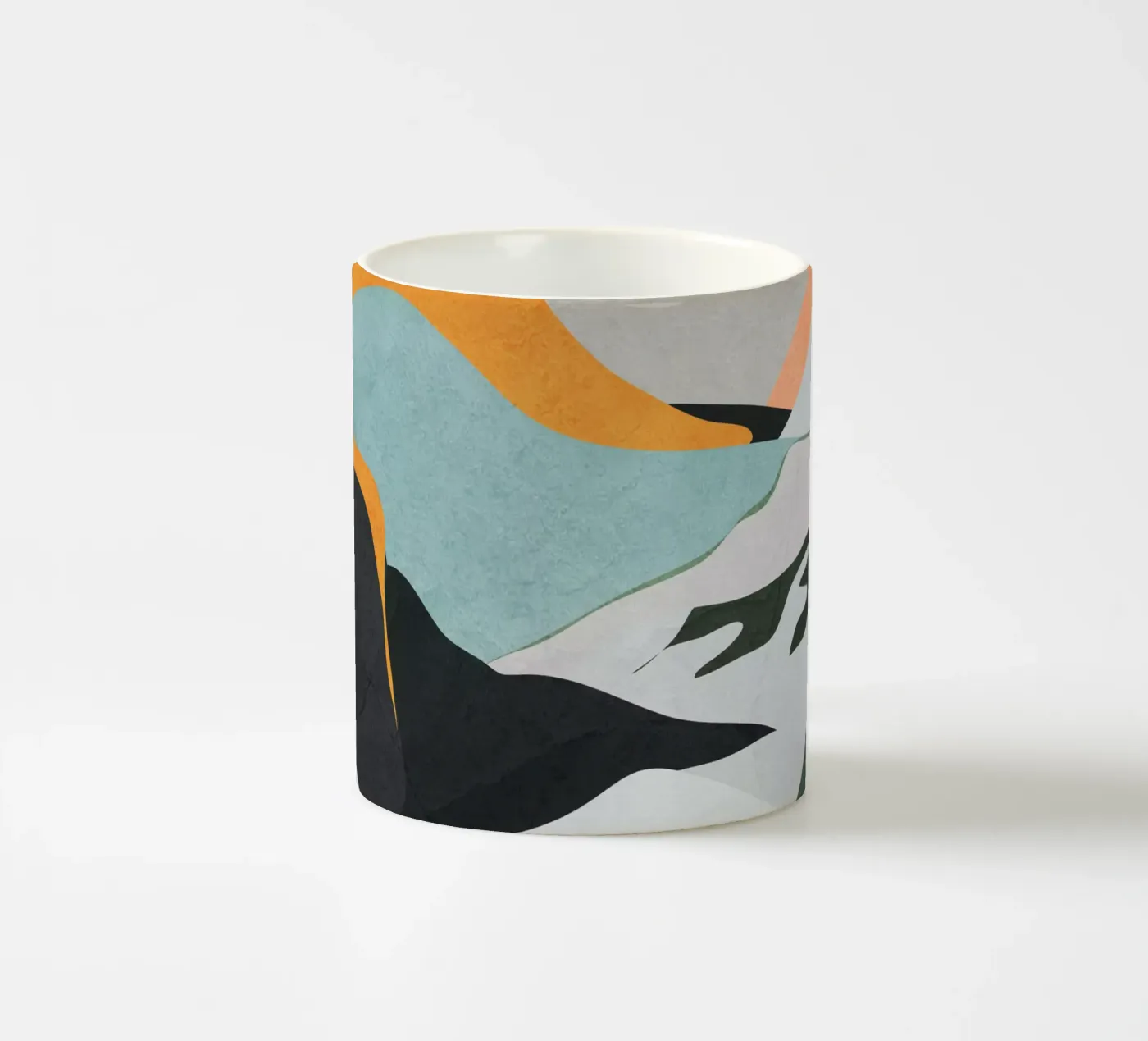 mountains ceramic mug by ThingDesign