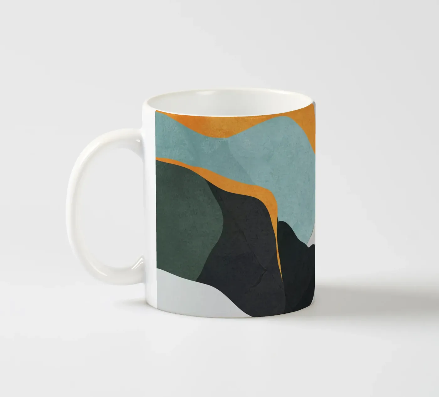 mountains ceramic mug by ThingDesign