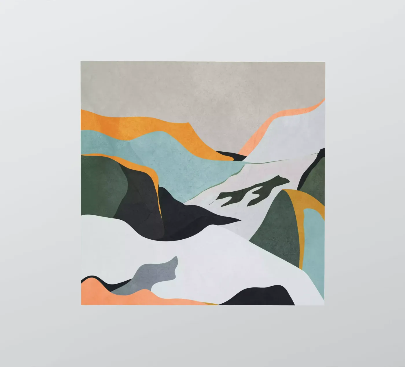 mountains sticker by ThingDesign