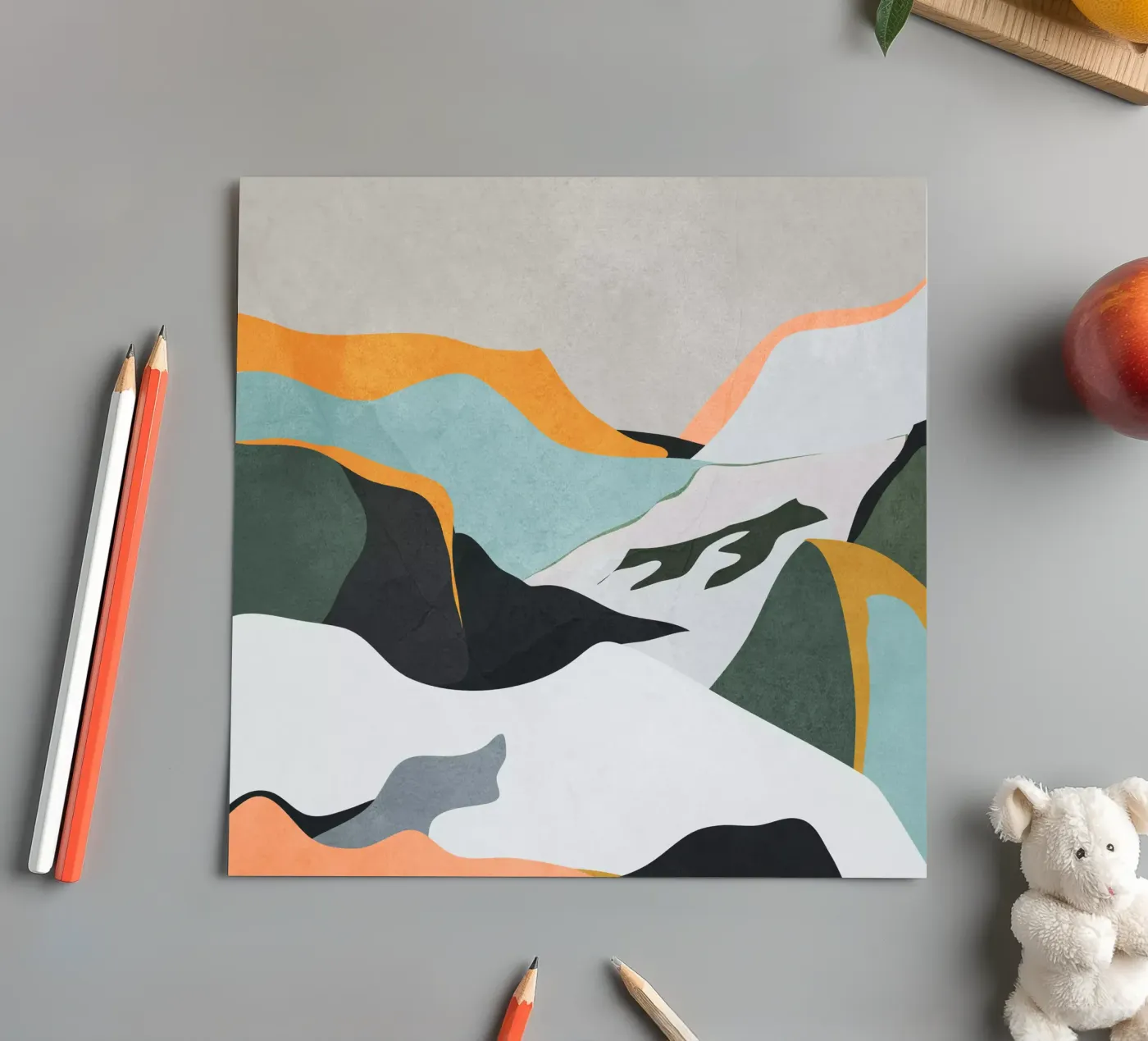 mountains stickervel van ThingDesign