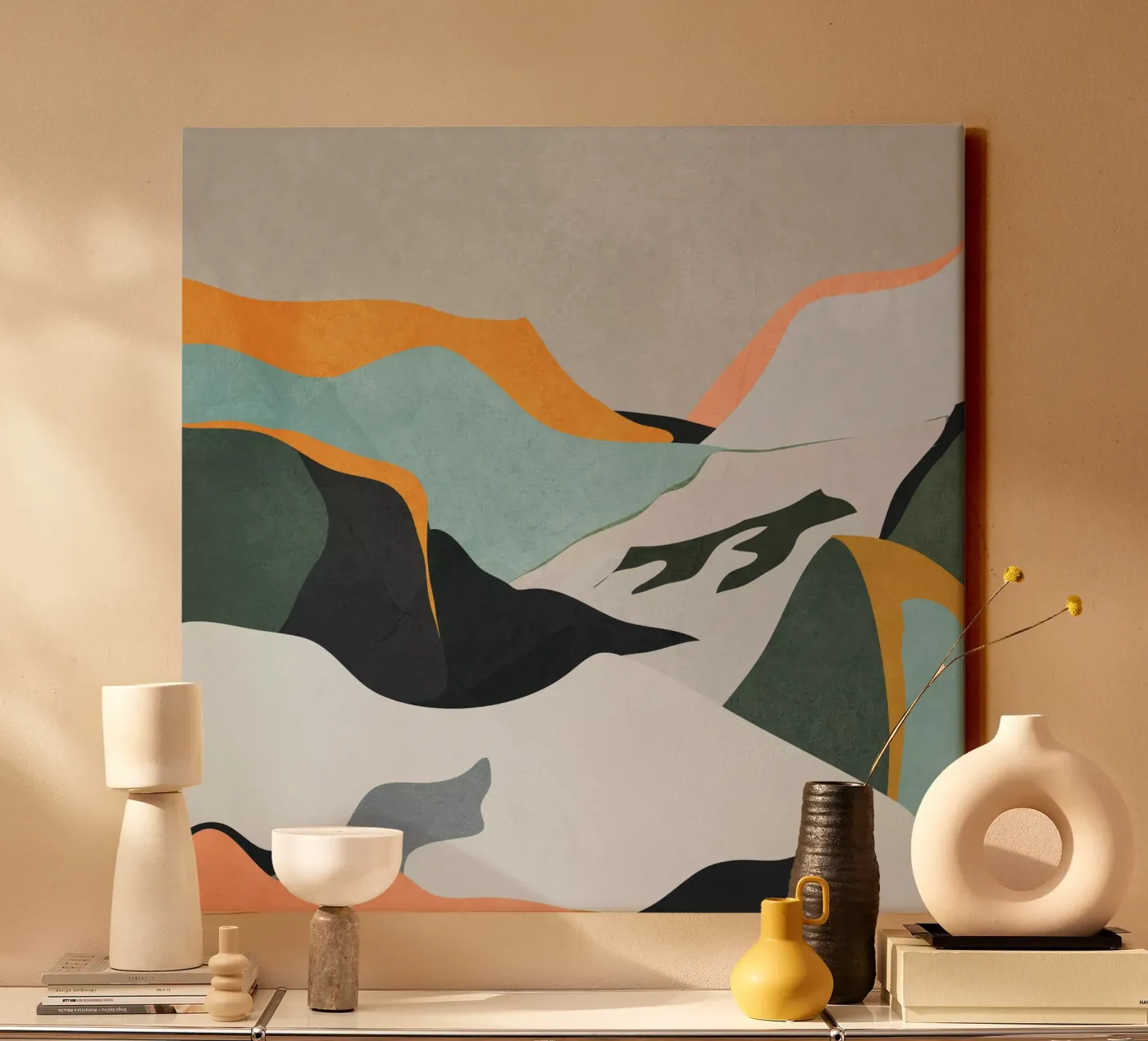 mountains canvas by ThingDesign