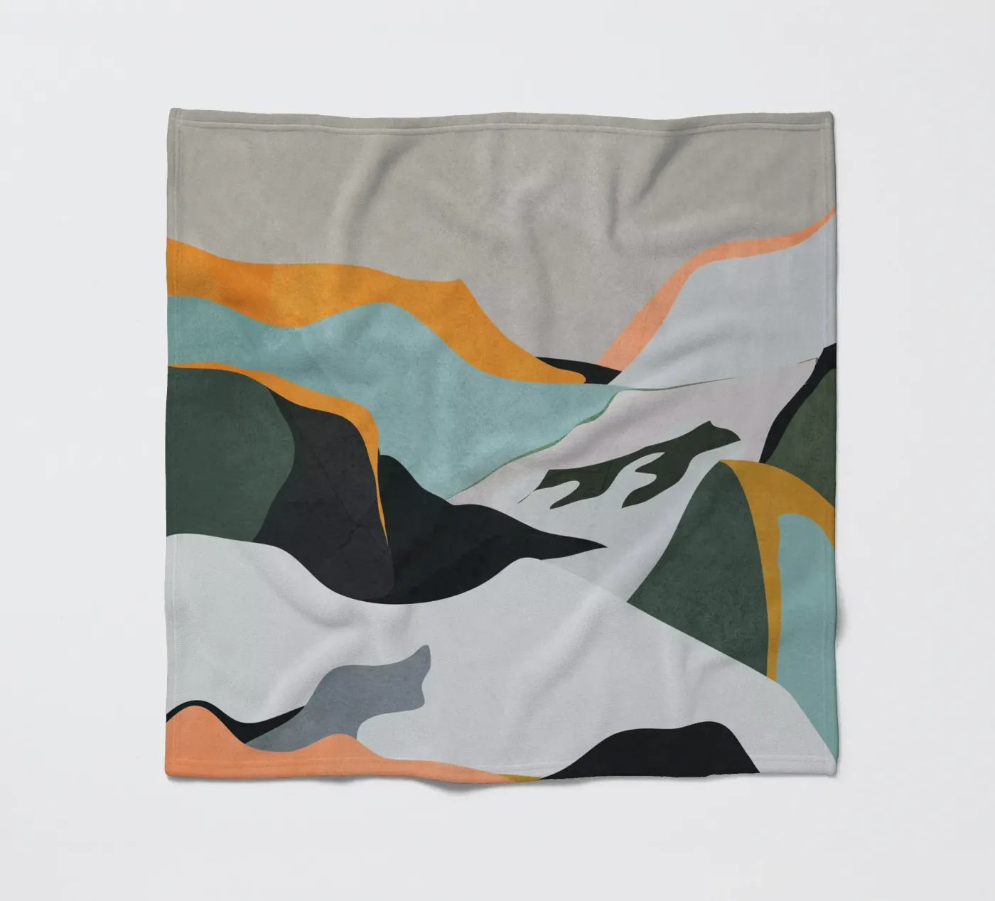 Berge Fleecedecke von ThingDesign