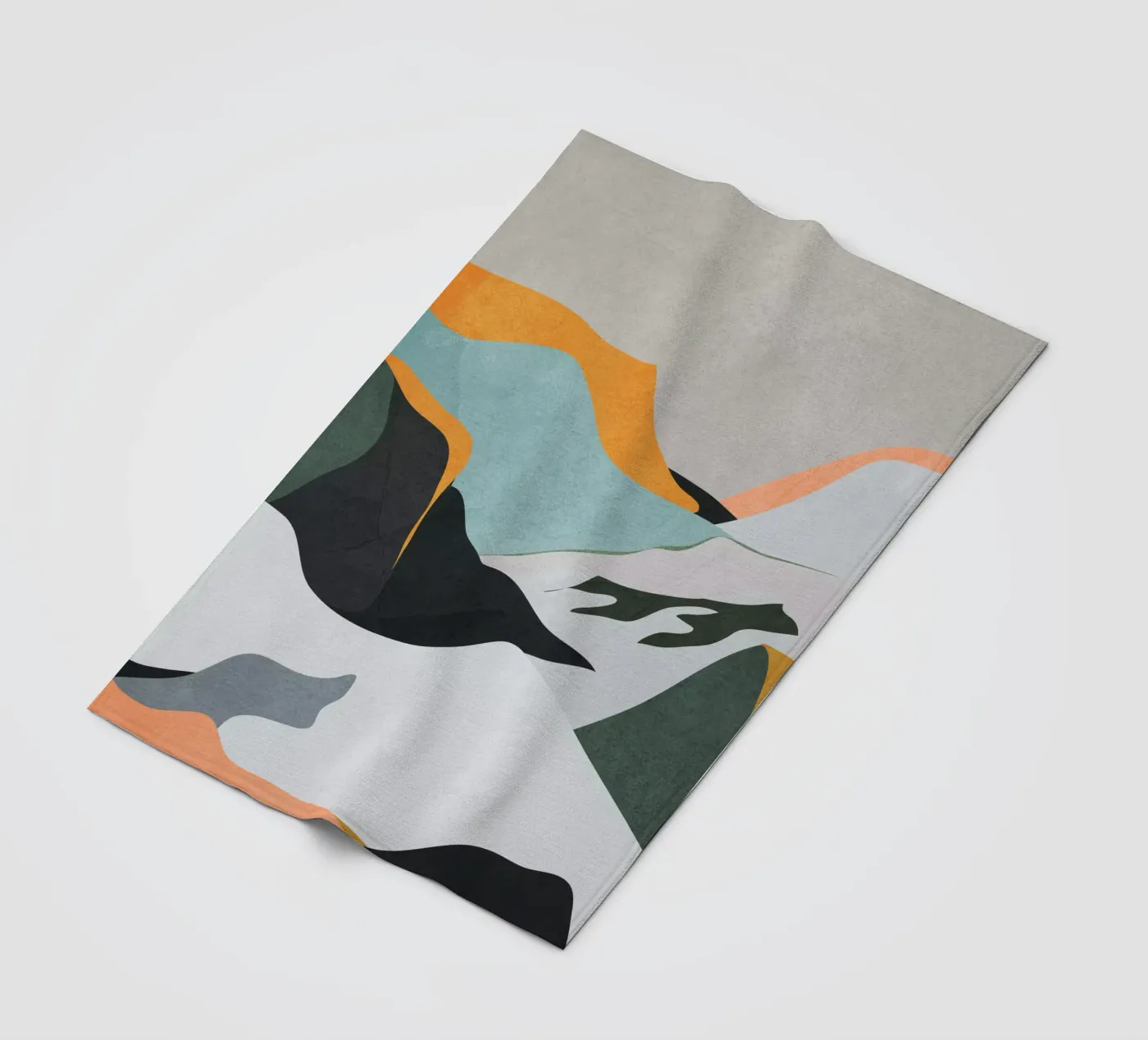 Berge Fleecedecke von ThingDesign