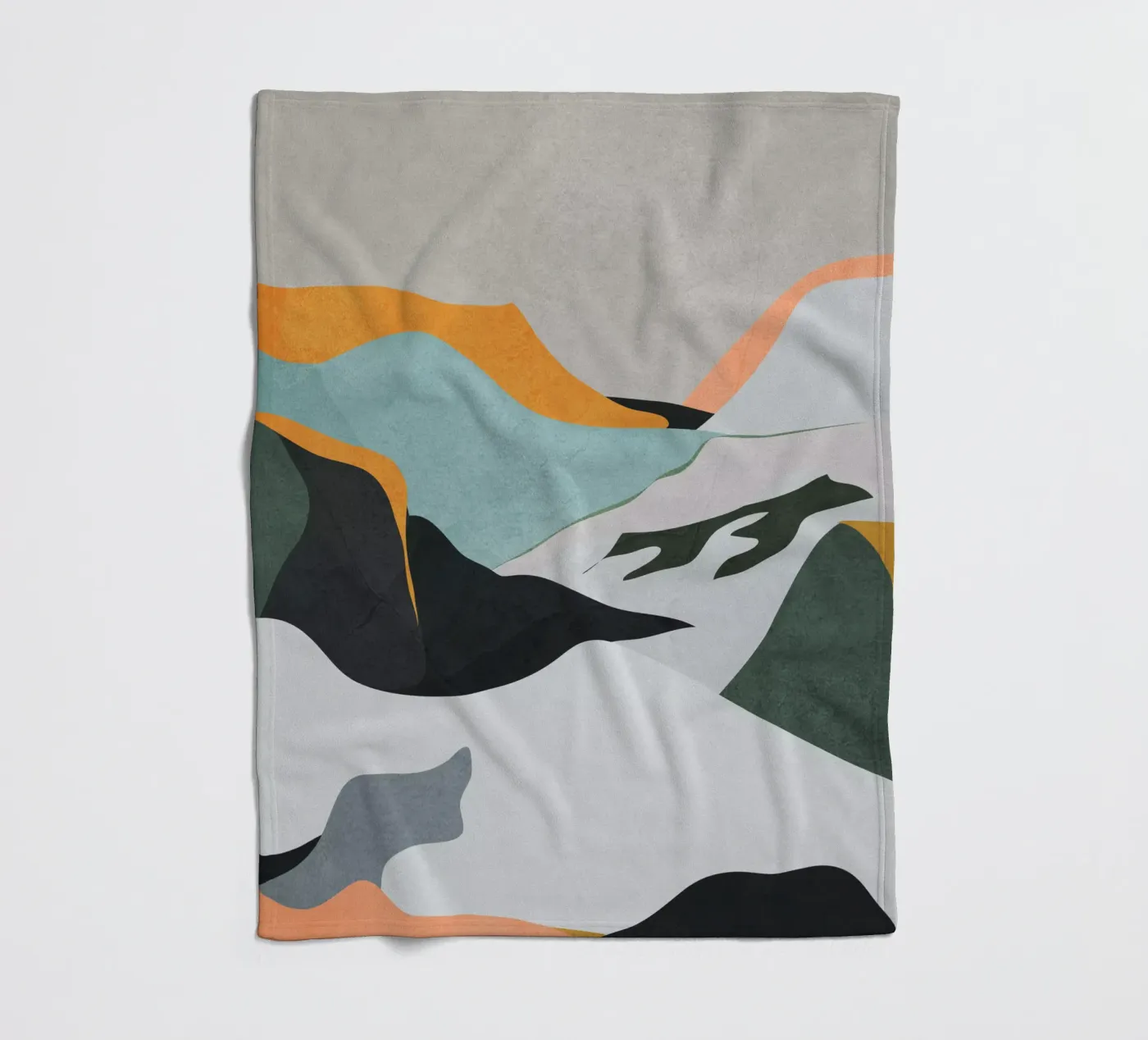 Berge Fleecedecke von ThingDesign