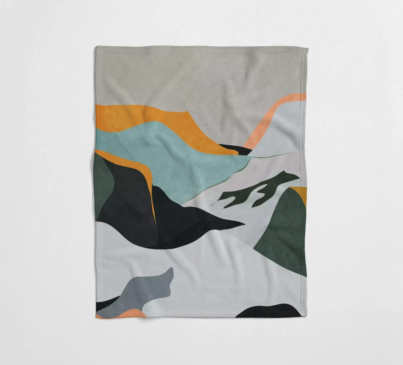 Berge Fleecedecke von ThingDesign
