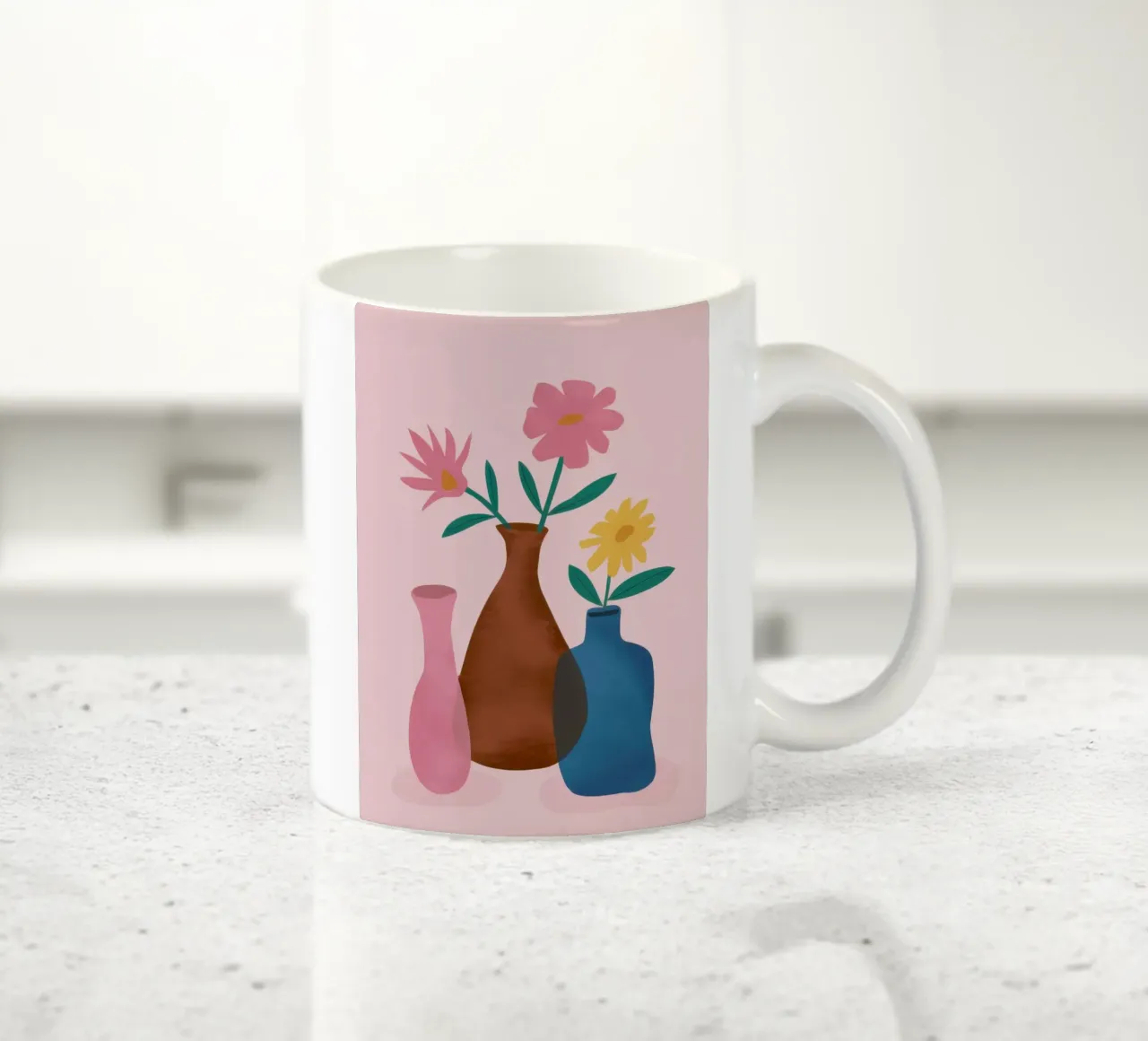 Vasi da fiori semplici tazza in ceramica da Gaia Viesta