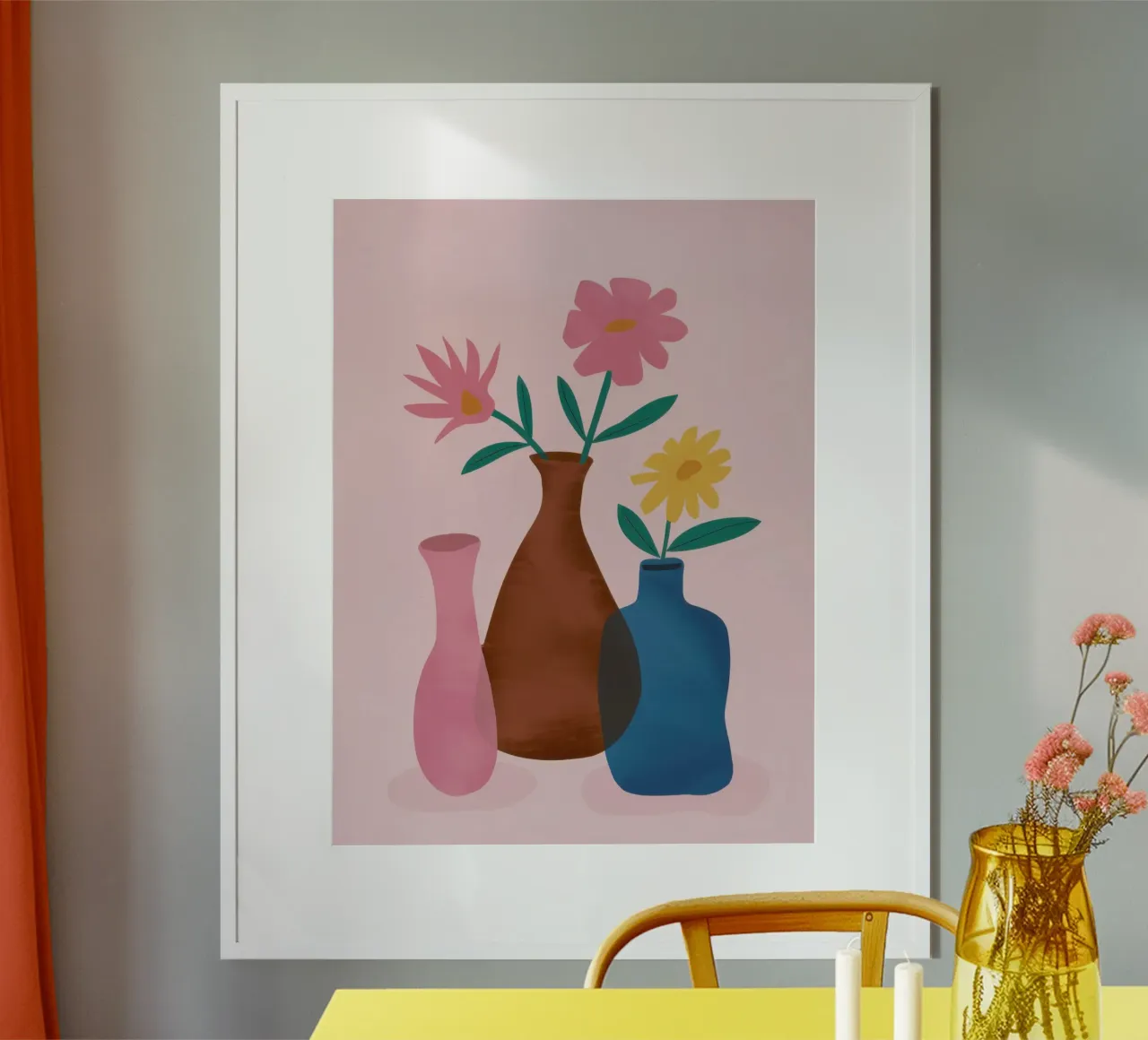 Vases à fleurs simples hahnemühle de Gaia Viesta